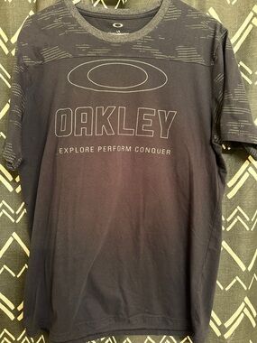 Oakley Black Short Sleeve Logo Graphic Tee